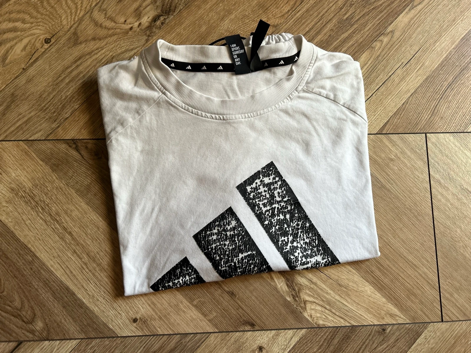 👕 Adidas white t-shirt with drawstring - Size M – photo 11